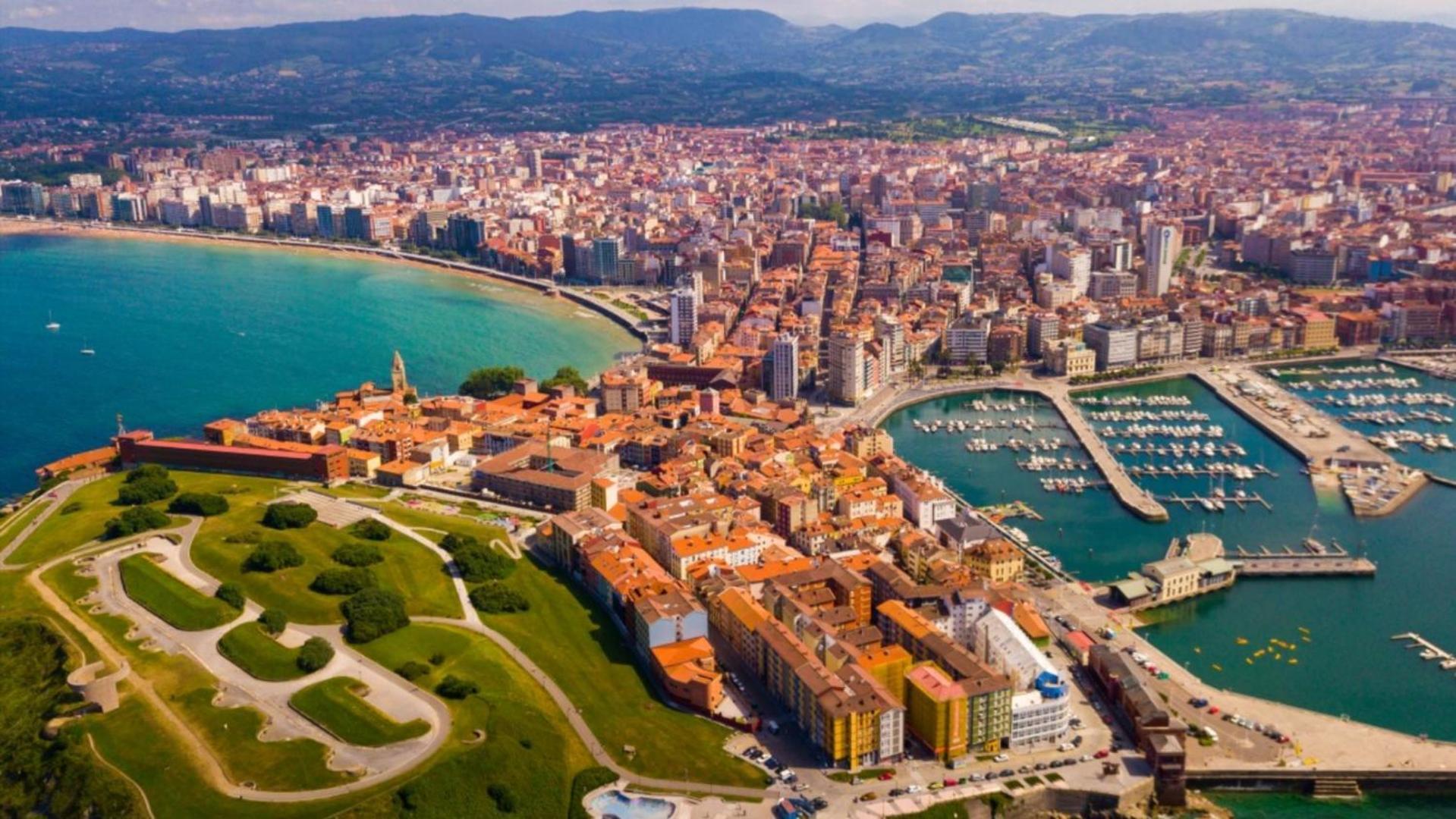 El Mirador Del Centro Apartment Gijon Ngoại thất bức ảnh