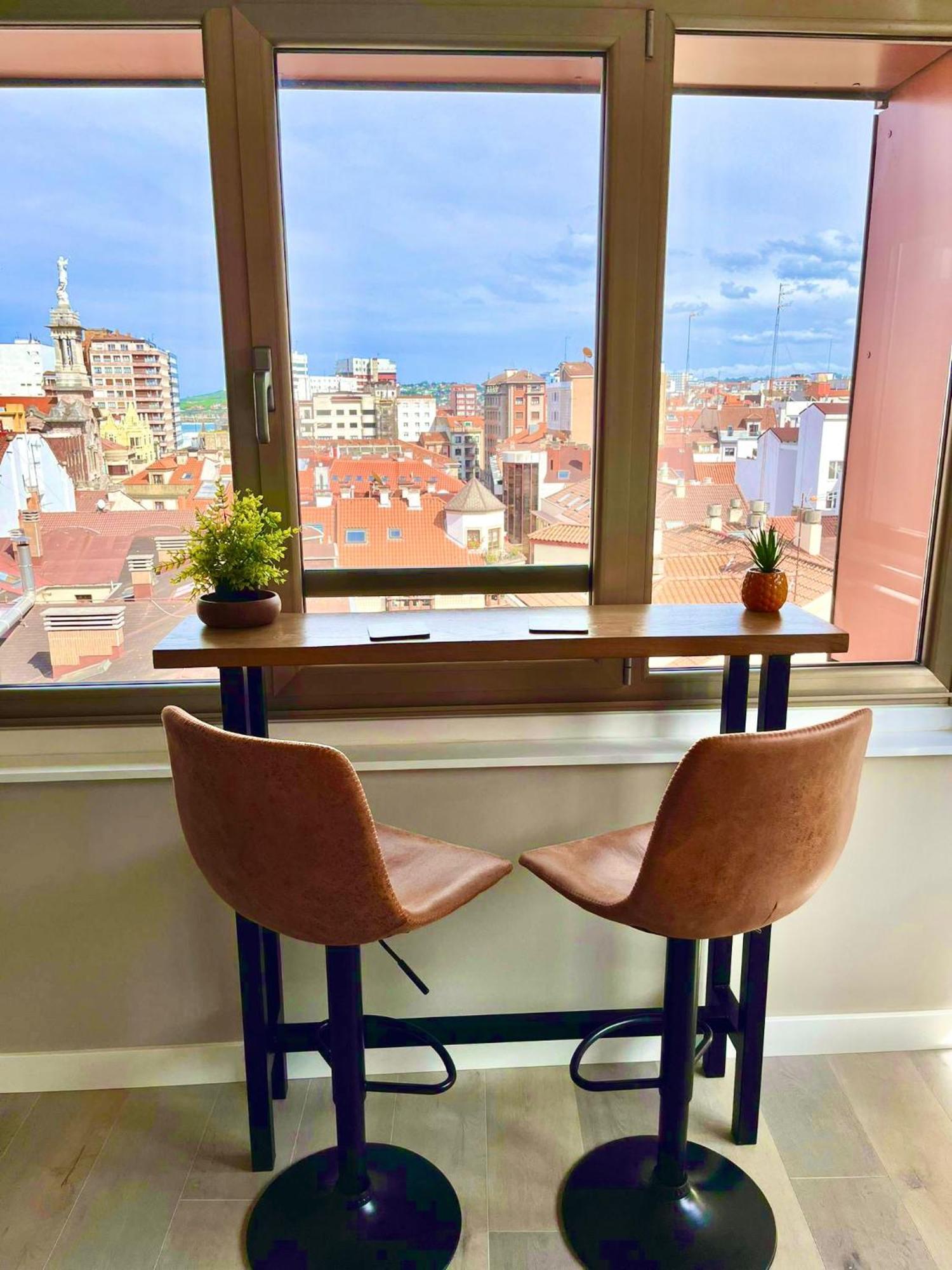 El Mirador Del Centro Apartment Gijon Ngoại thất bức ảnh