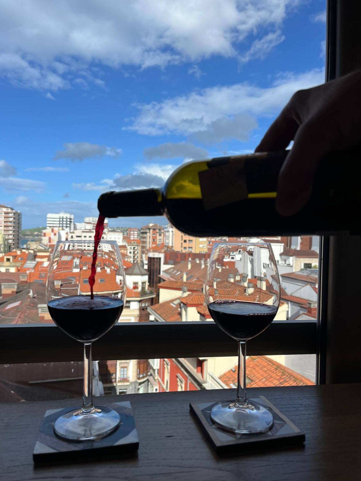 El Mirador Del Centro Apartment Gijon Ngoại thất bức ảnh
