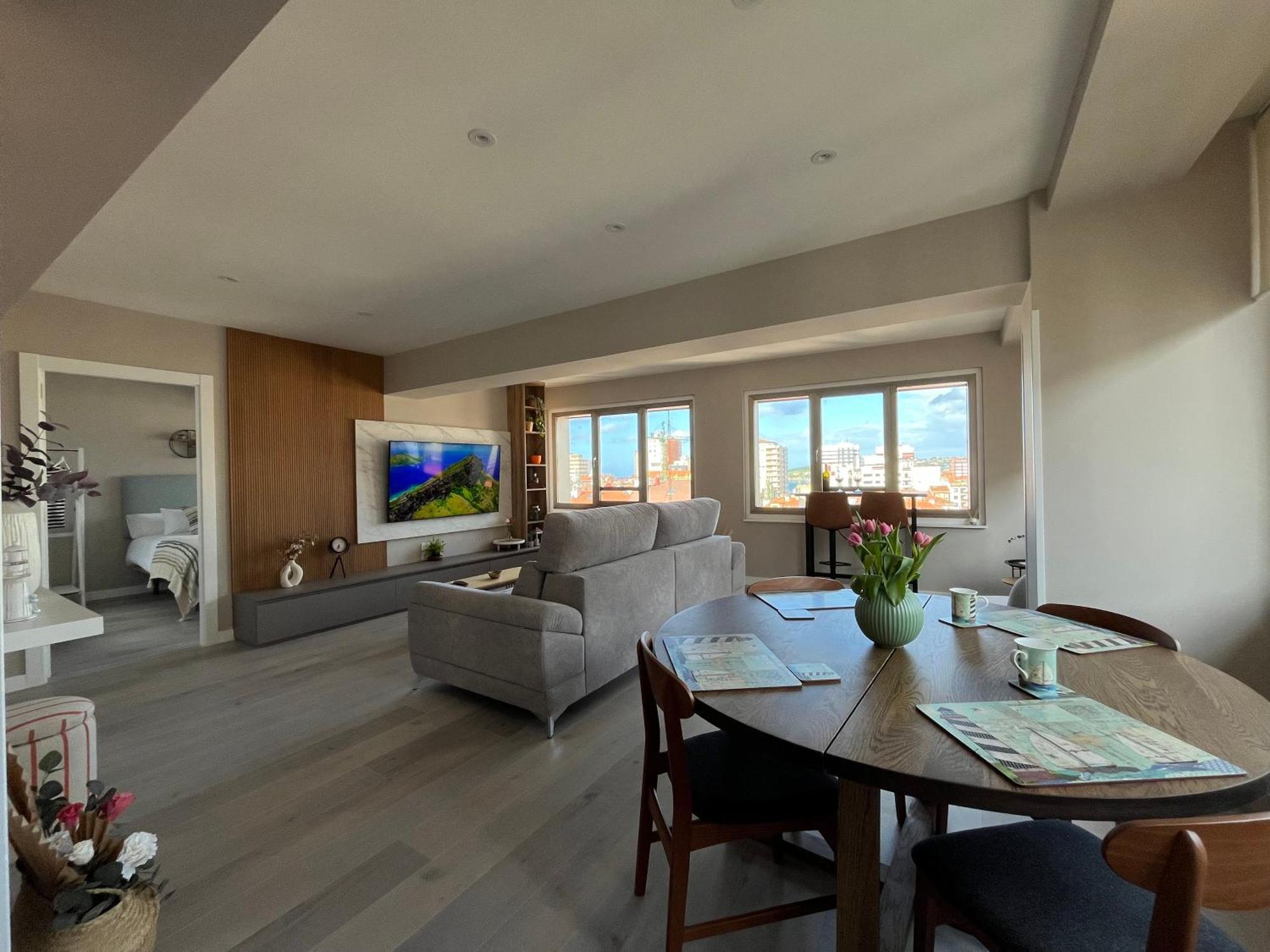El Mirador Del Centro Apartment Gijon Ngoại thất bức ảnh
